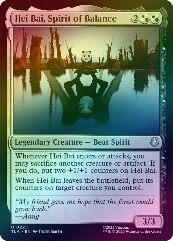 Hei Bai, Spirit of Balance (Foil) (TLA)
