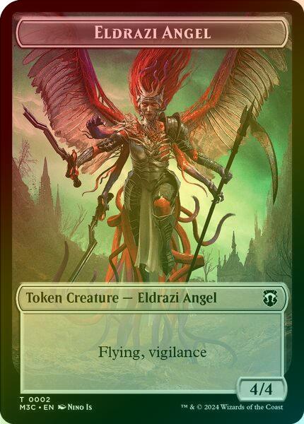 Eldrazi Angel // Copy Token (Ripple Foil) (TM3C)