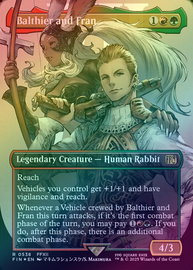 mtg final fantasy balthier and fran 401 Games Canada - Balthier and Fran