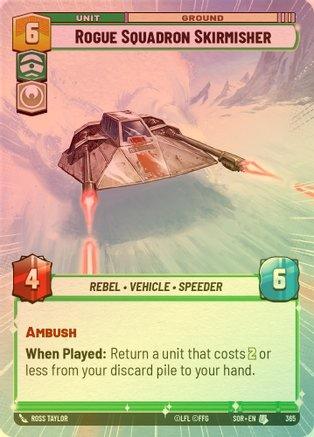 Rogue Squadron Skirmisher (Hyperspace) - 365 - Uncommon (Foil)