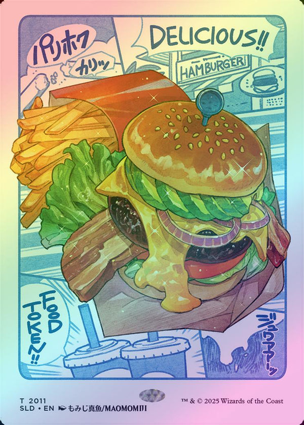 Food Token (2011) - Oishii! Tokens (Rainbow Foil) (SLD)
