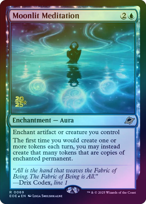 Moonlit Meditation - Prerelease Promo (Foil) (PEOE)