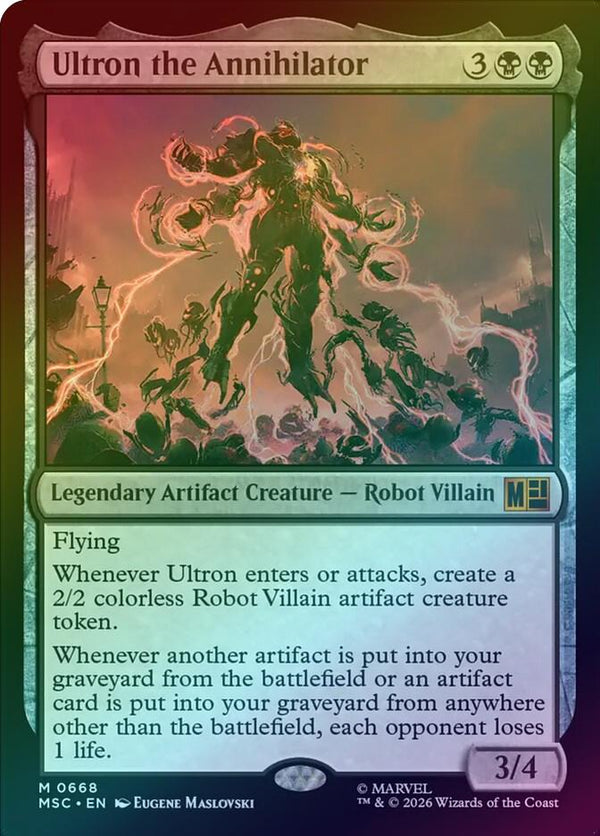 Ultron the Annihilator (Foil) (MSC)