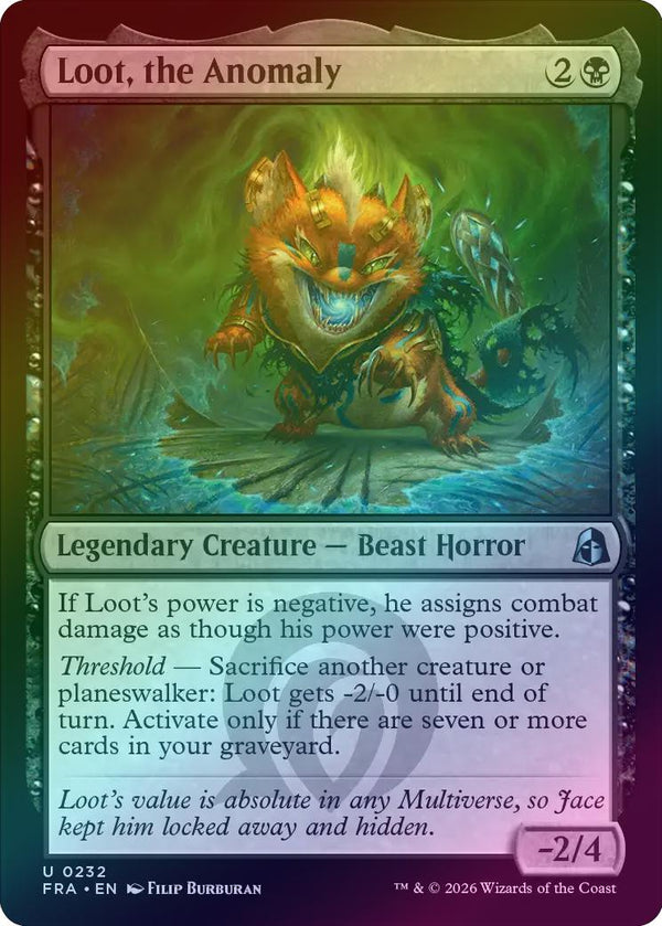 Loot, the Anomaly (Foil) (FRA)