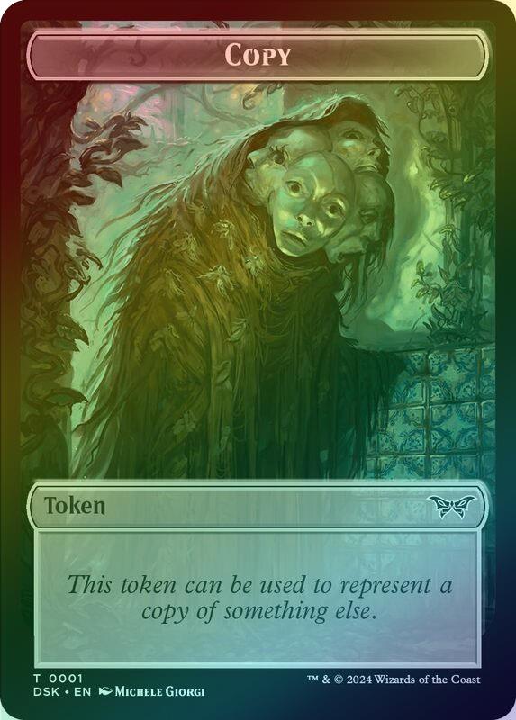 Everywhere // Copy Token (Foil) (TDSK)