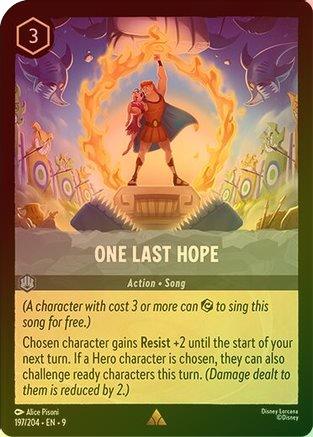 One Last Hope (Fabled Reprint) - 197/204 - Rare (Foil)
