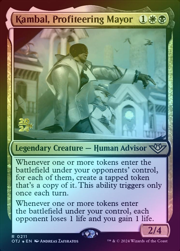 Kambal, Profiteering Mayor - Prerelease Promo (Foil) (POTJ)