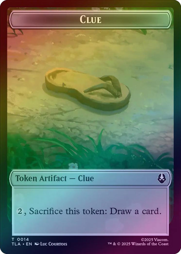 Clue (014) // Ally (005) Token (Foil) (TTLA)