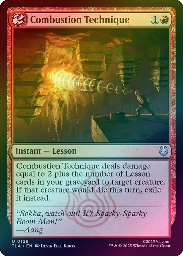 Combustion Technique (Foil) (TLA)
