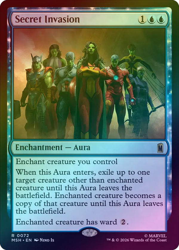 Secret Invasion (Foil) (MSH) (Pre-Order)