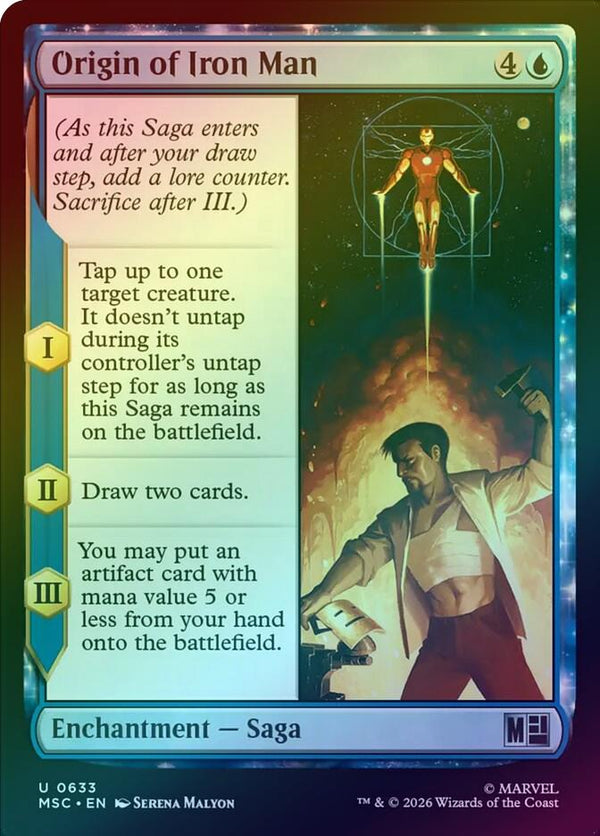 Origin of Iron Man (Foil) (MSC)