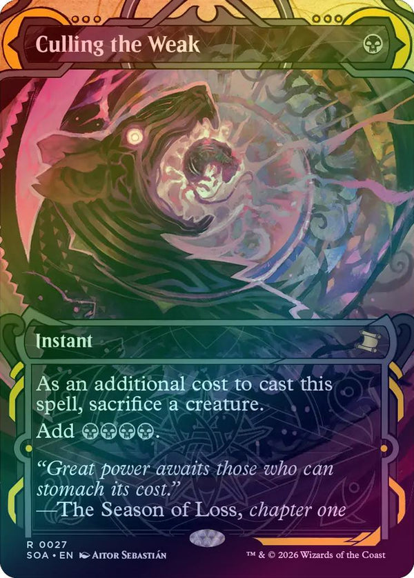Culling the Weak (Foil) (SOA)