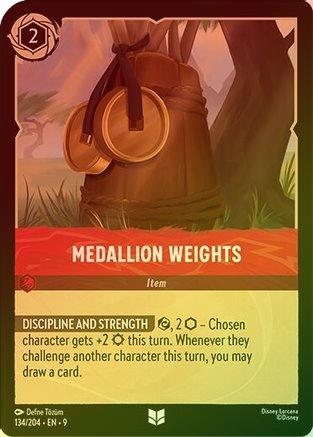 Medallion Weights (Fabled Reprint) - 134/204 - Uncommon (Foil)