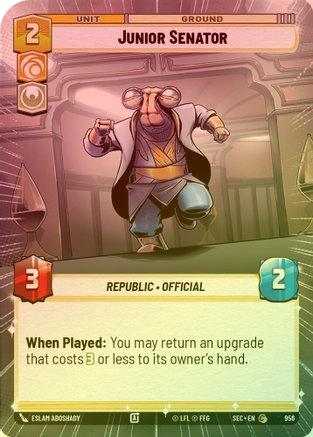 Junior Senator (Hyperspace Foil) - 956 - Common (Foil)
