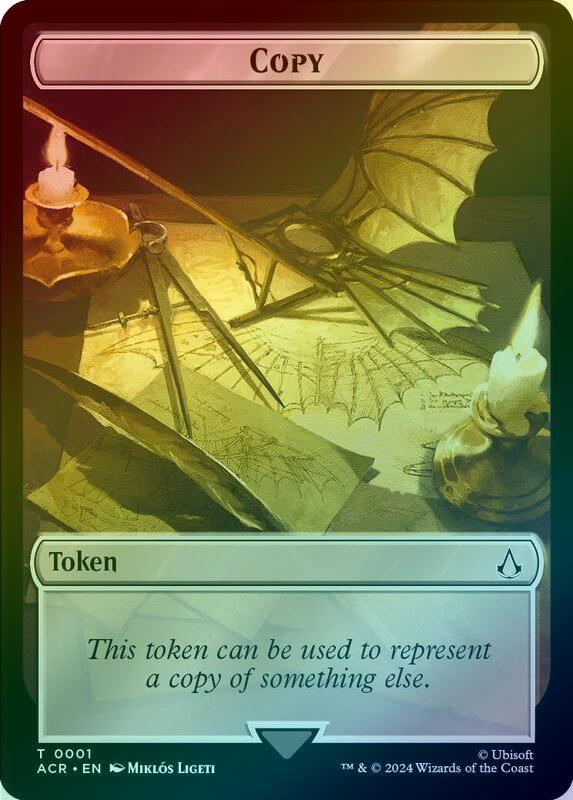 Assassin // Copy Token (Foil) (TACR)