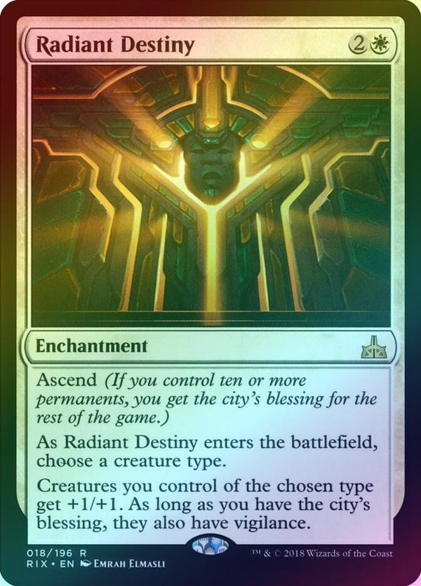 Radiant Destiny (Foil) (RIX)
