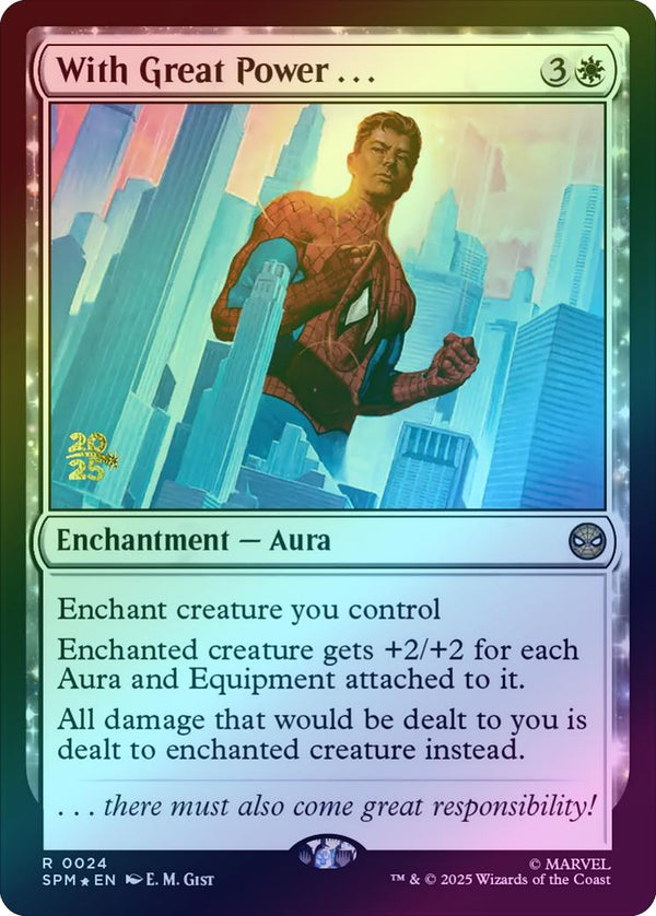 With Great Power... - Prerelease Promo (Foil) (PSPM)
