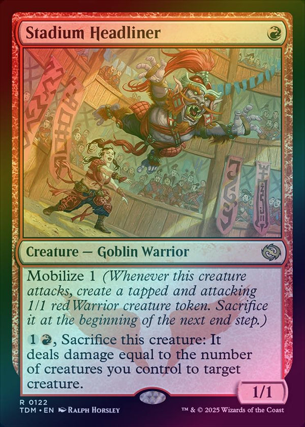 Stadium Headliner (Foil) (TDM)
