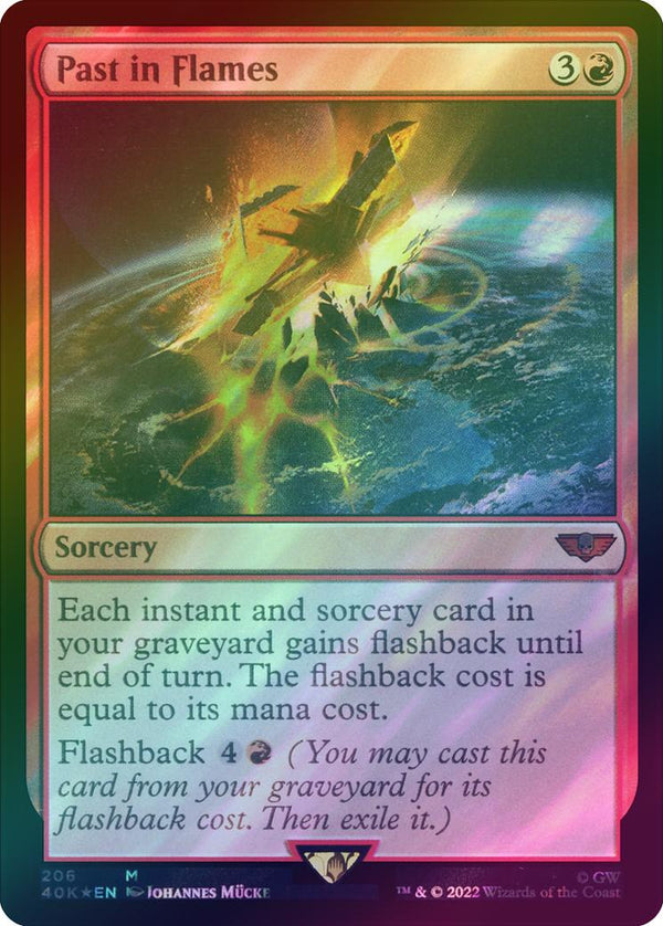 Past in Flames (Surge Foil) (40K)