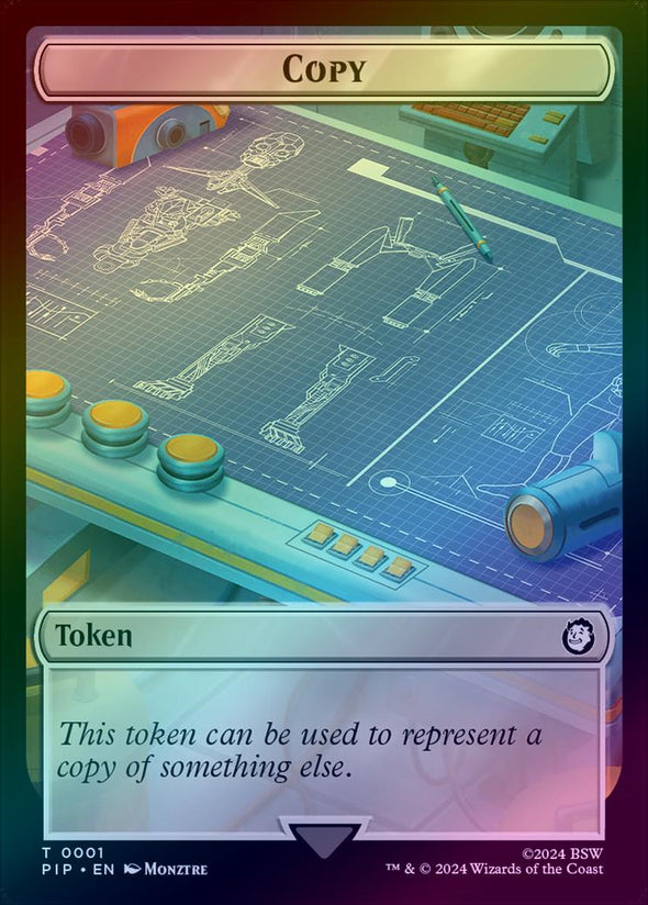 Radiation // Copy Token (Foil) (TPIP)