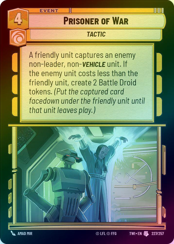 Prisoner of War - 227/257 - Uncommon (Foil)
