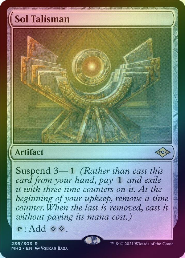 Sol Talisman (Foil) (MH2)