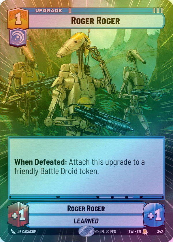 Roger Roger (Hyperspace) - 342 - Rare (Foil)