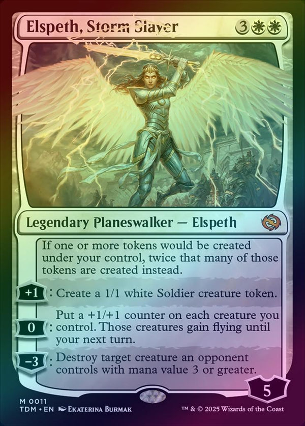 Elspeth, Storm Slayer (Foil) (TDM)