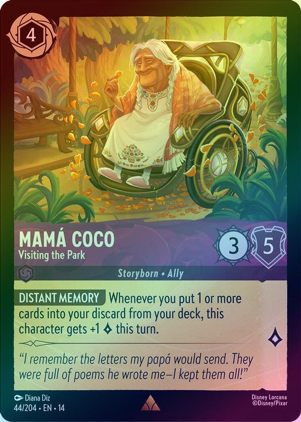 Mama Coco (Visiting the Park) - 44/204 - Rare (Foil)