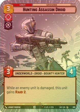 Hunting Assassin Droid (Hyperspace Foil) - 890 - Common (Foil)