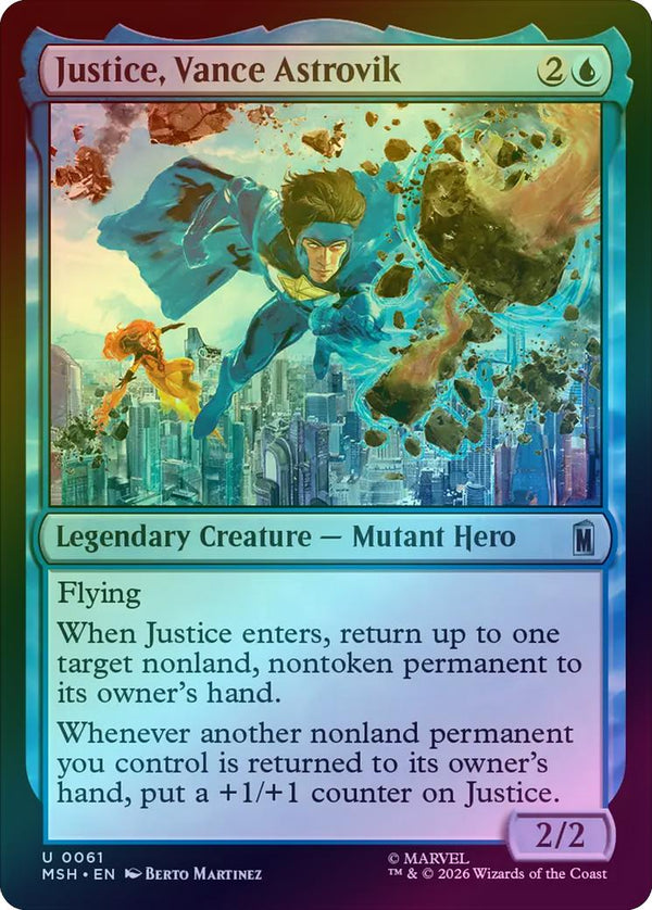 Justice, Vance Astrovik (Foil) (MSH) (Pre-Order)