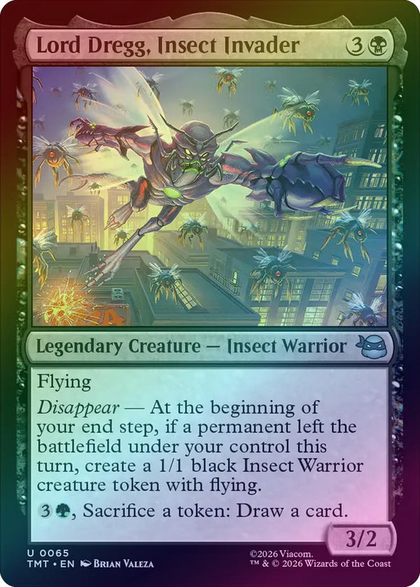 Lord Dregg, Insect Invader (Foil) (TMT)