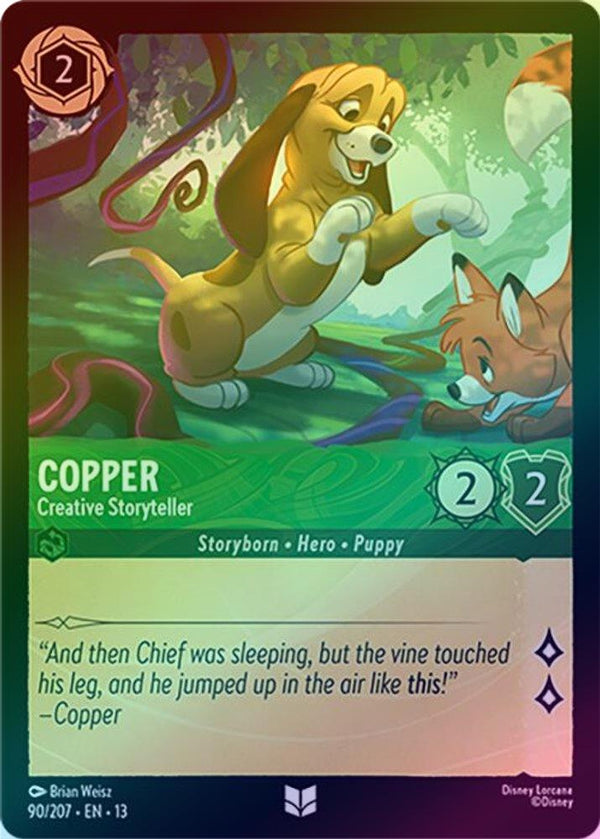 Copper (Creative Storyteller) - 90/207 - Uncommon (Foil)