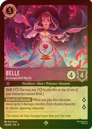 Belle (Accomplished Mystic) (Fabled Reprint) - 40/204 - Super Rare (Foil)