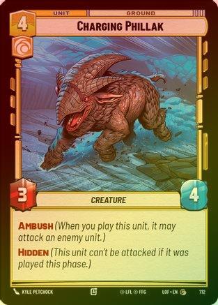 Charging Phillak - 712 - Common (Foil)