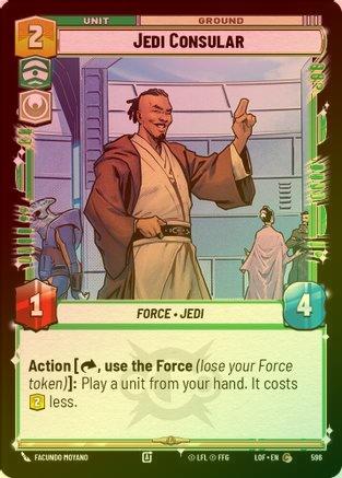 Jedi Consular - 596 - Common (Foil)