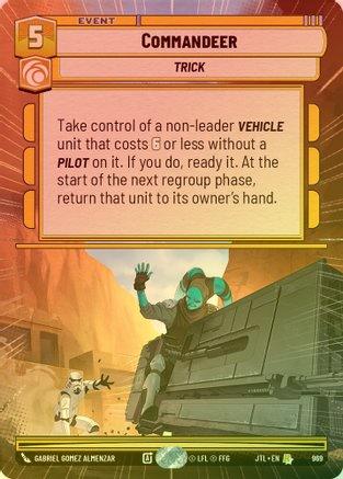 Commandeer (Hyperspace) - 969 - Rare (Foil)