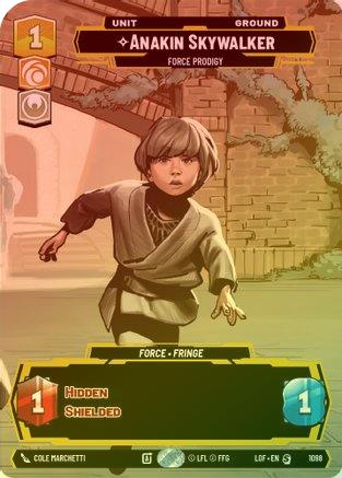 Anakin Skywalker - Force Prodigy (Prestige Foil) - 1098 - Special
