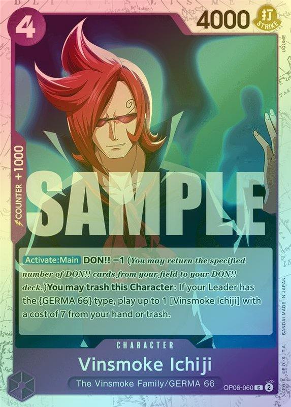 Vinsmoke Ichiji (OP06-060) (Jolly Roger Foil) - OP06-060 - Common