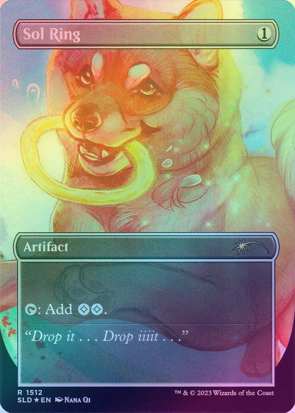 Sol Ring // Sol Ring - Borderless (Foil) (SLD)