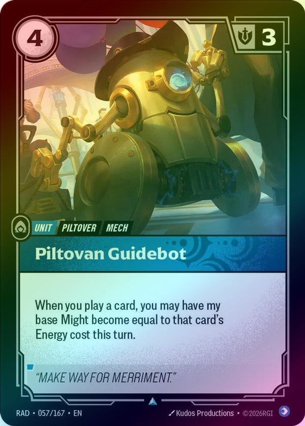 Piltovan Guidebot - 057/167 - Uncommon (Foil)
