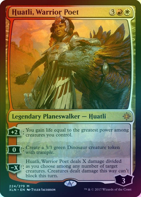 Huatli, Warrior Poet (Foil) (XLN)