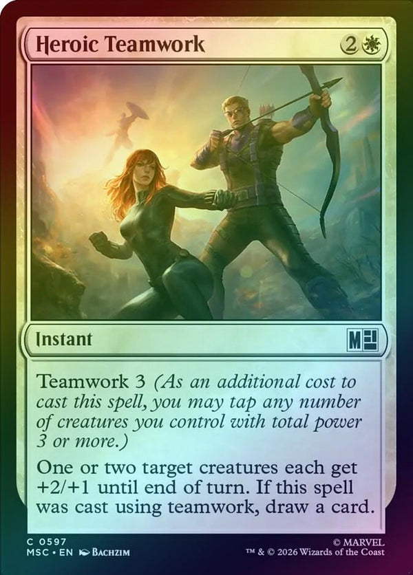 Heroic Teamwork (Foil) (MSC)