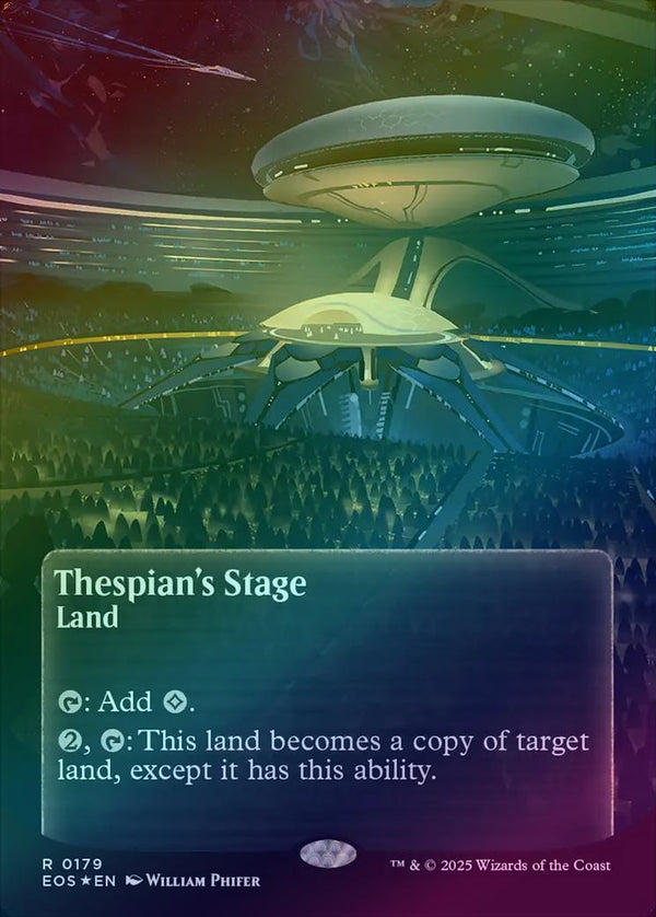 Thespian's Stage - Borderless Poster (Galaxy Foil) (EOS)