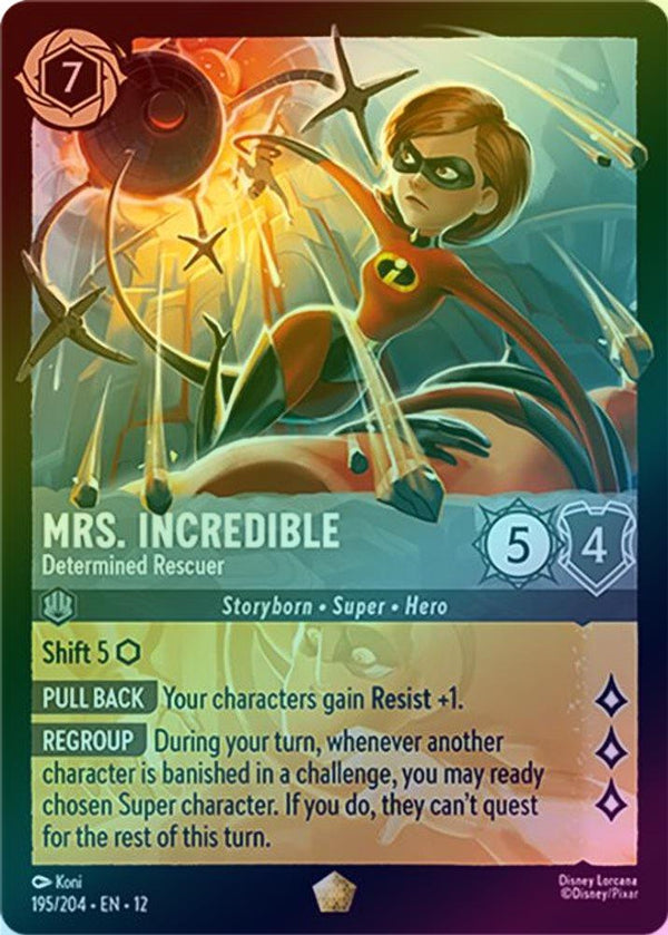Mrs. Incredible (Determined Rescuer) - 195/204 - Legendary (Foil)