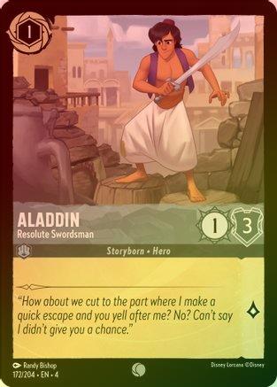 Aladdin (Resolute Swordsman) - 172/204 - Common (Foil)