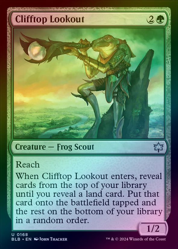 Clifftop Lookout (Foil) (BLB)