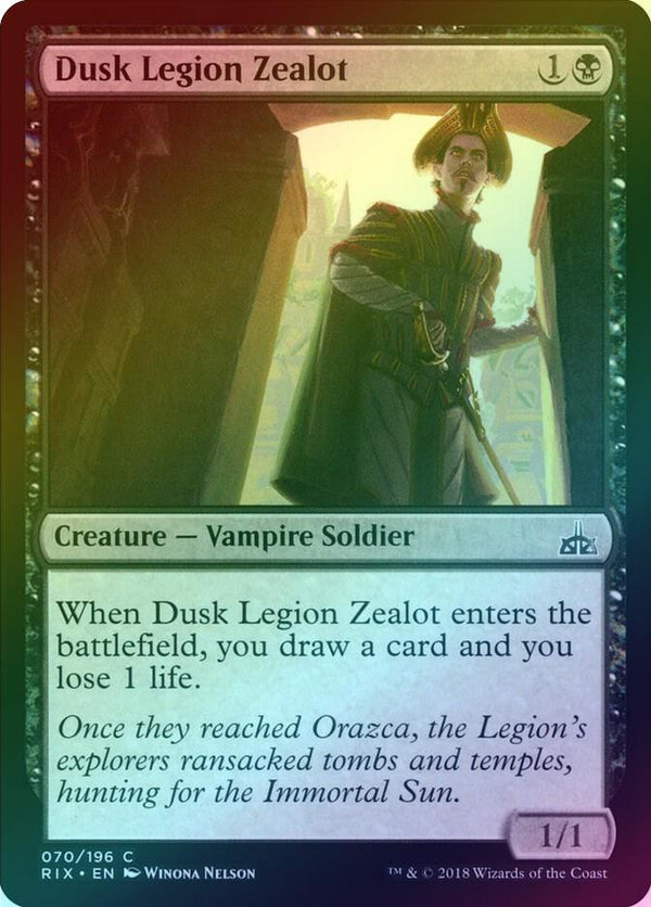 Dusk Legion Zealot (Foil) (RIX)
