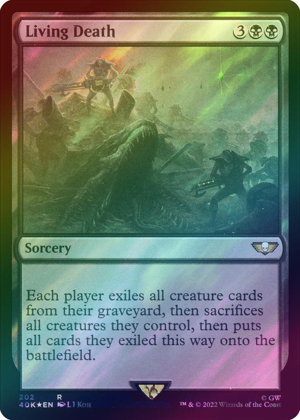 Living Death (Surge Foil) (40K)