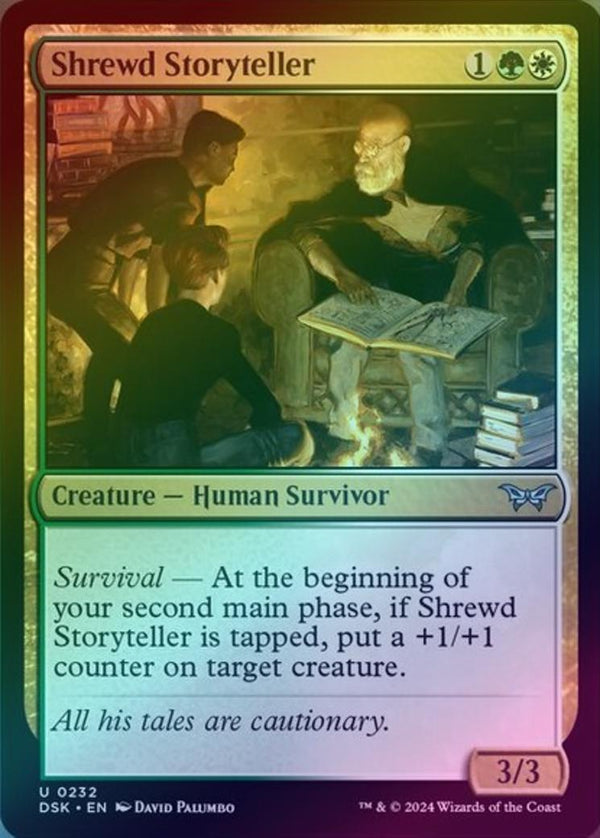 Shrewd Storyteller (Foil) (DSK)